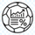 世界杯数据统计网Logo - 一个带有足球图案和2026字样的蓝色徽标